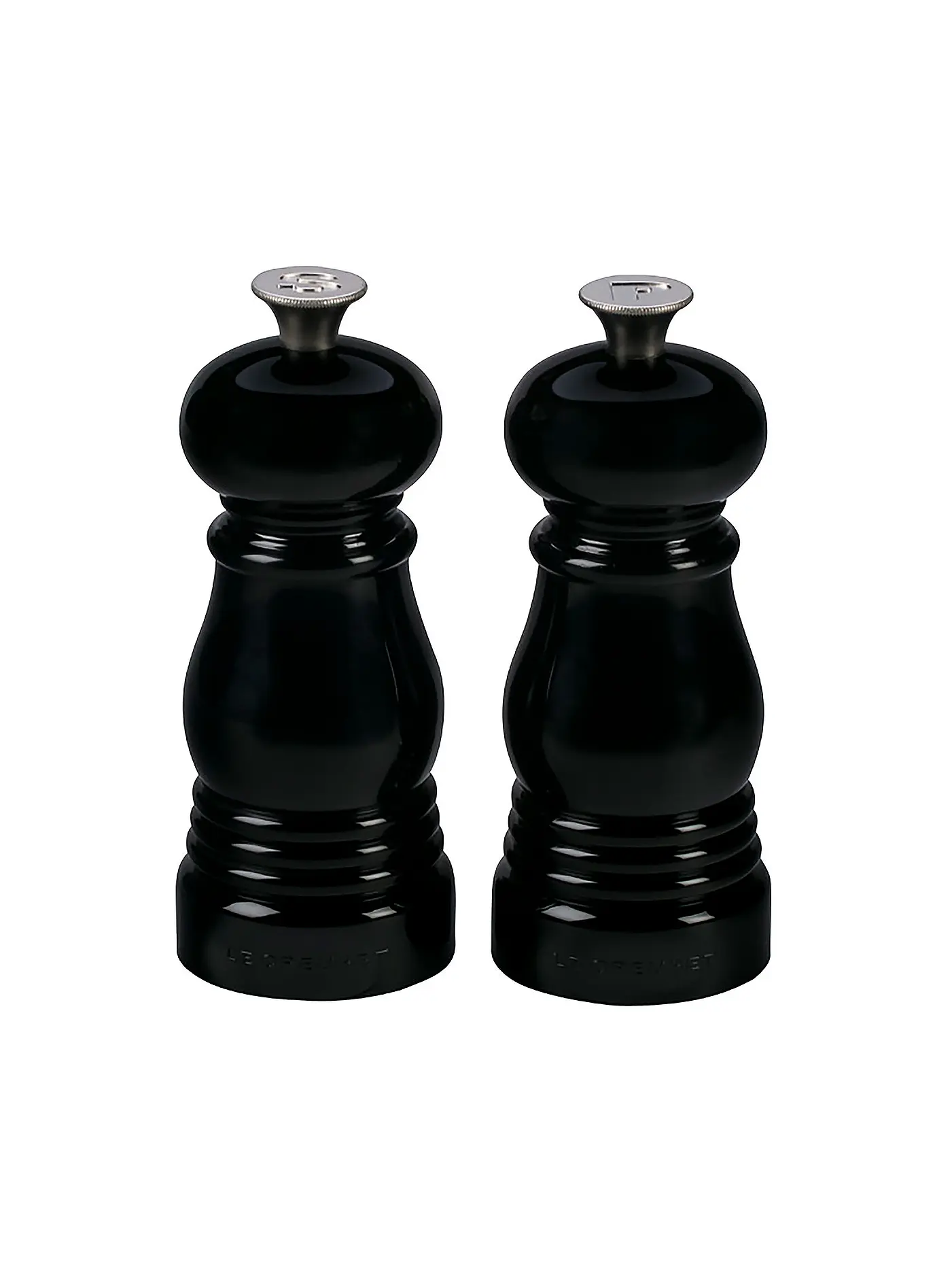 LE CREUSET | Mini Salz- & Pfeffermühlen Set 12,5cm Schwarz | 